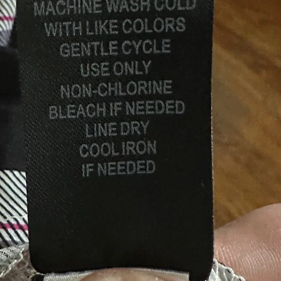 Torrid Pink and Black Plaid Button-Down Shirt - Picture 9 of 9